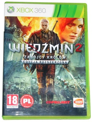 Wiedźmin 2 Zabójcy Królów - gra na konsole Xbox 360, X360 - PL.