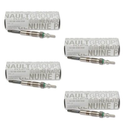 Свічки запалювання розжарювання renault clio kangoo megane scenic 1.5 dci 1.9 dci / dti оригінал фото №1