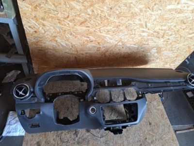 Mercedes w246 b-klasa консоль панель приладів подушка безпеки czarna фото №1