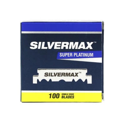 Silvermax SE Super połówki żyletek 100szt do brzytwy