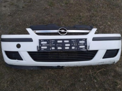 Бампер перед передний белый opel corsa c lift фото №1