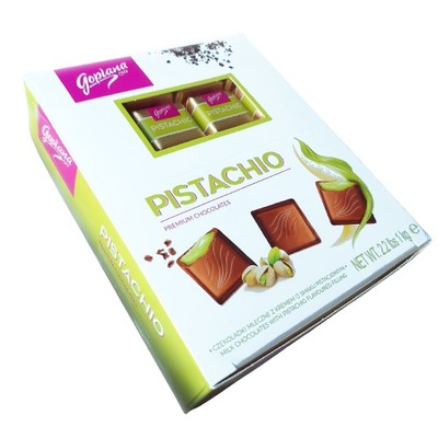 GOPLANA PISTACHIO 1KG CZEKOLADKI Z KLASĄ DATA: 2024.12