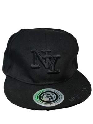 III CZAPKI BEJSBOLÓWKI NEW YORK CZARNA FASHION CAP