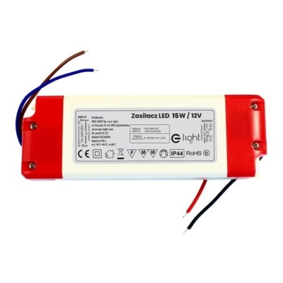 WYPRZEDAŻ Zasilacz do taśm LED MILAGRO 15W 12V
