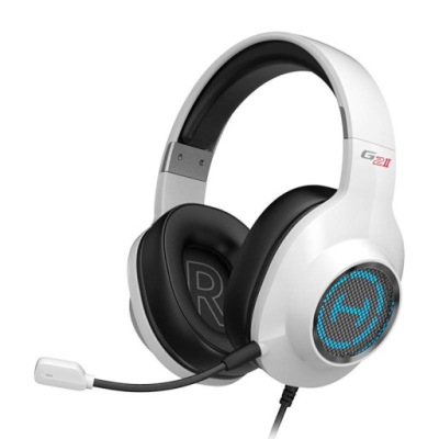 Edifier HECATE G2 II Słuchawki z Mikrofonem Gamingowe RGB Headset Białe