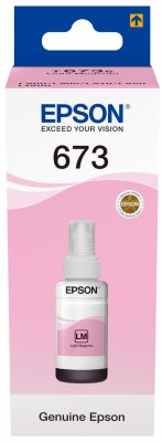 Tusz EPSON T6736 Light Magenta ink bottle 70ml