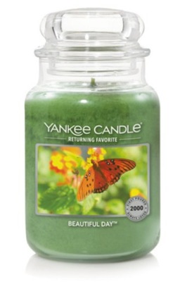 YANKEE CANDLE - beautiful day - świeczka