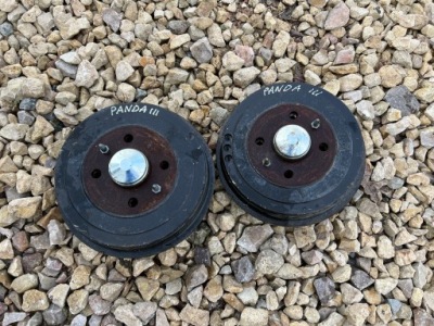 Fiat panda iii ypsilon ступица барабан задняя левый фото №1