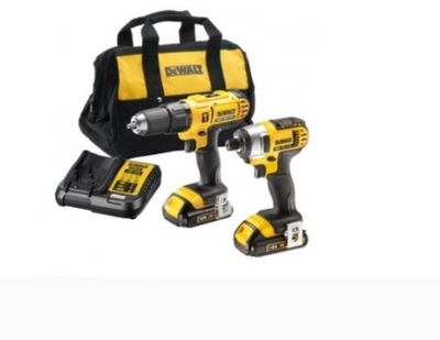 ZESTAW COMBO 18V DCD776+DCF885 2X1,3AH DEWALT