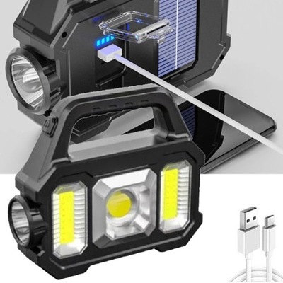 ПЕРЕНОСНОЙ ФАРА РОБОЧА Z 6 TRYBY SWIECENIA, ФОНАРИК SOLARNA, KEMPINGU фото