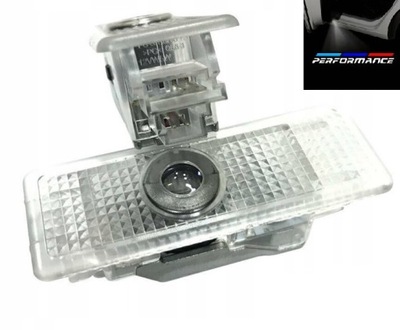 DIODO LUMINOSO LED LOGOTIPO PROYECTOR BMW 3D HD F30 G30 F34/F35/F80 LUCES PERFORMANCE  