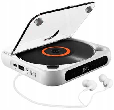 PRZENOŚNY ODTWARZACZ CD MP3 Bluetooth USB
