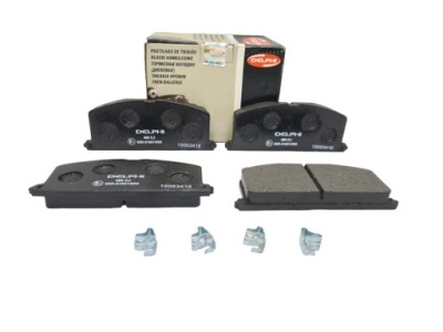 Тормозные колодки тормозные osi перед delphi toyota camry carina v celica corolla фото №1