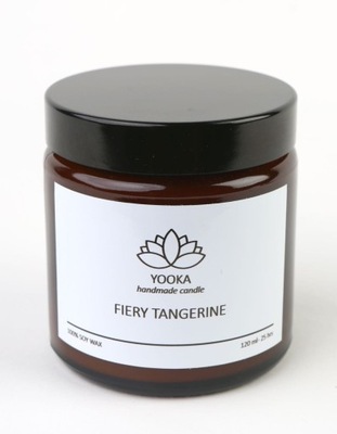 YOOKA - ŚWIECA SOJOWA - FIERY TANGERINE 120ml