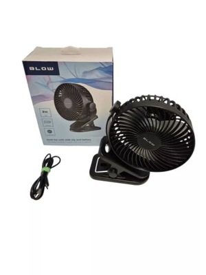 WENTYLATOR BIURKOWY Z KLIPSEM 15CM BLOW