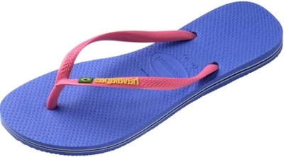 HAVAIANAS DAMSKIE JAPONKI WSUWANE 37/38 1ŻLA