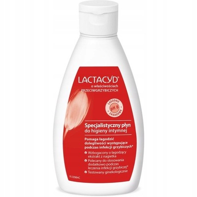 Lactacyd Płyn do higieny intymnej o właściwościach Przeciwgrzybiczych 200ml