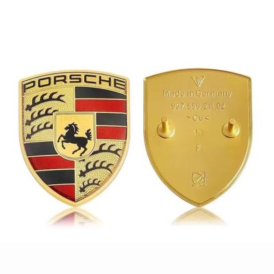 PORSCHE INSIGNIA EMBLEMA LOGOTIPO HERB AL CAPO 911 PANAMERA CAYENNE MACAN 718  