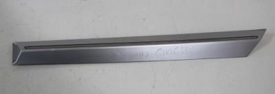 Молдинг двері хром honda civic viii sedan лівий задня фото №1