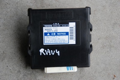 Toyota rav4 iii 05-бортовий комп'ютер модуль приводу 89630-420 фото №1
