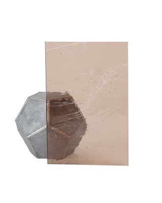 Szyba Altdeutsch brązowy do drzwi wewnętrznych szkło ornamentowe 20x30 cm