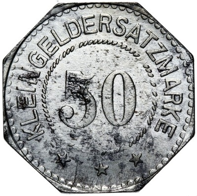 + Riesenburg - Prabuty - 50 Pfennig 1917 - ŻELAZO