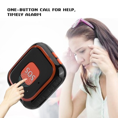 Mini lokalizator GPS dla dzieci Osobisty alarm SOS Śledzenie W6