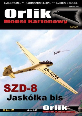 ORLIK - Szybowiec SZD-8 Jaskółka bis