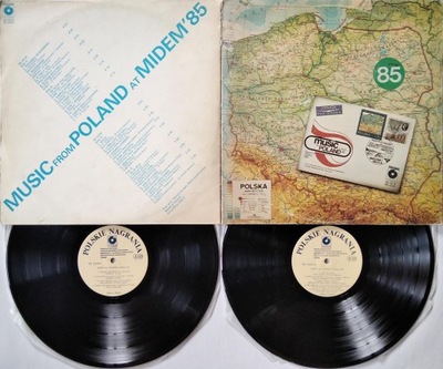 2 LP: Music From Poland At Midem 85 - Stańko Maanam Republika Lombard TSA
