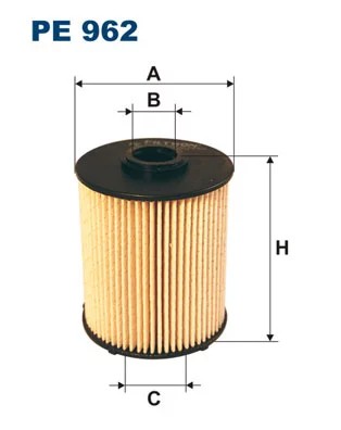 PE962 FILTRO COMBUSTIBLES  