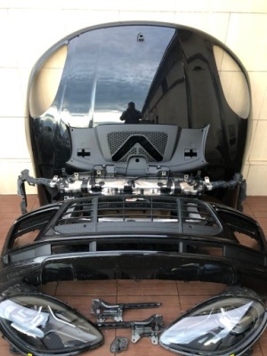 Бампер капот радіатор pas macan 95b turbo lift фото №1