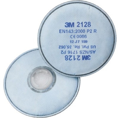 FILTRO PRZECIWPYLOWY 3M 2128 - P2 - 2 PIEZAS  