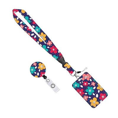 ID lanyard with clip on