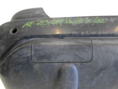 Mercedes ml w163 163 рестайлинг  заглушка фаркоп левая задний фото №1