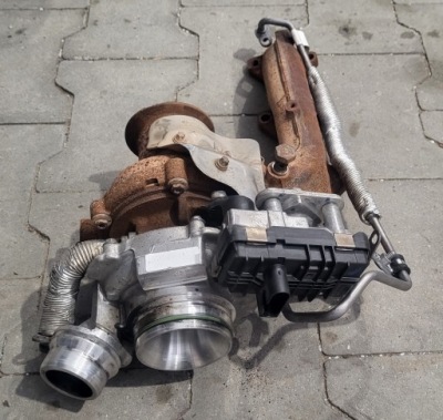 Bmw f30 x4 g01 g30 2.0 d b47 турбонагнетатель фото №1