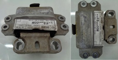 Seat leon ii 07 r 1.9 tdi подушка коробки передач фото №1