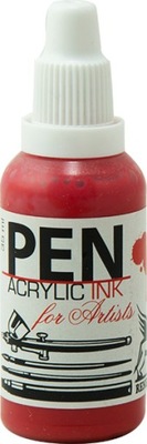 Tusz akrylowy Renesans ACRYLIC INK 06 KARMIN 35ml