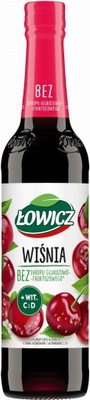 Syrop wiśniowy Łowicz 400ml