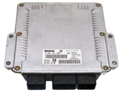 Бортовий комп'ютер citroen c8 2.0 hdi 9656314280 0281011800 фото №1