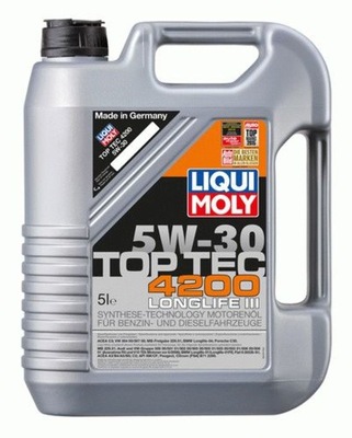 ALYVA LQM 5W-30 TOPTEC 4200 5L 8973 LIQUI MOLY ALYVA VARIKLIO PREMIUM LIQUI 