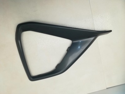 Левая решётка молдинг рамка бампера audi q2 s-line фото №1