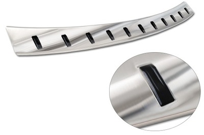 Subaru forester v suv 2018- накладка na бампер фото №1