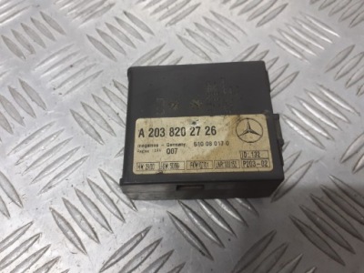 Блок управления модуль сигнализация mercedes w203 2.2 cdi a2038202726 фото №1