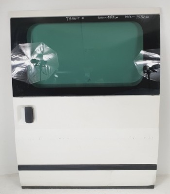 Дверь сдвижные левая frozen white ford transit mk6 фото №1