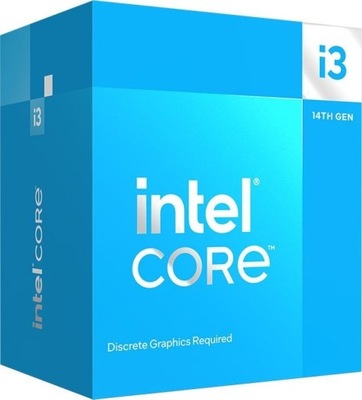 Procesor Intel Core i3-14100F 3.4 GHz 12 MB BOX (BX8071514100F)