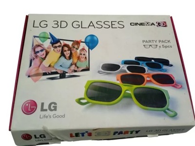 OKULARY LG 3D GLASSES PARTY PACK