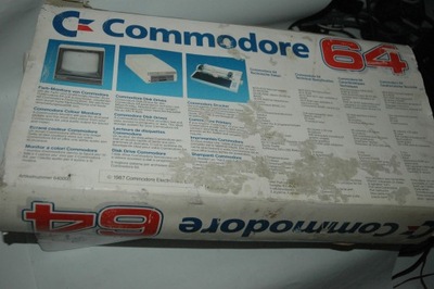 Commodore C 64 C C64C BOX + zasilacz
