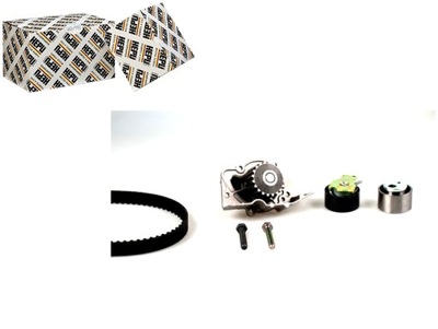 Комплект - набор ремень распределительного вала hepu k986889b kh14 фото №1