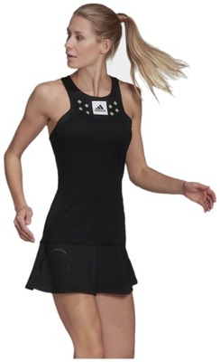 Sukienka tenisowa ze spodenkami czarna ADIDAS - L