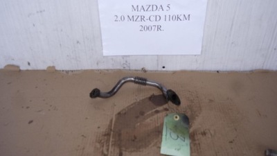 Труба трубка egr mazda 5 i 2.0 mzr-cd фото №1